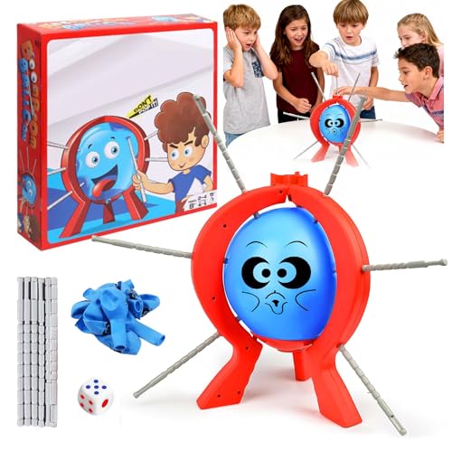 Yozexin Interactive Balloon Burst Game for Desktop - A BoomBoom Interactive Game for Children Age 8 and up Funny Plastic Popping Toy Pop Choice for Interactive Party and Family Gathering