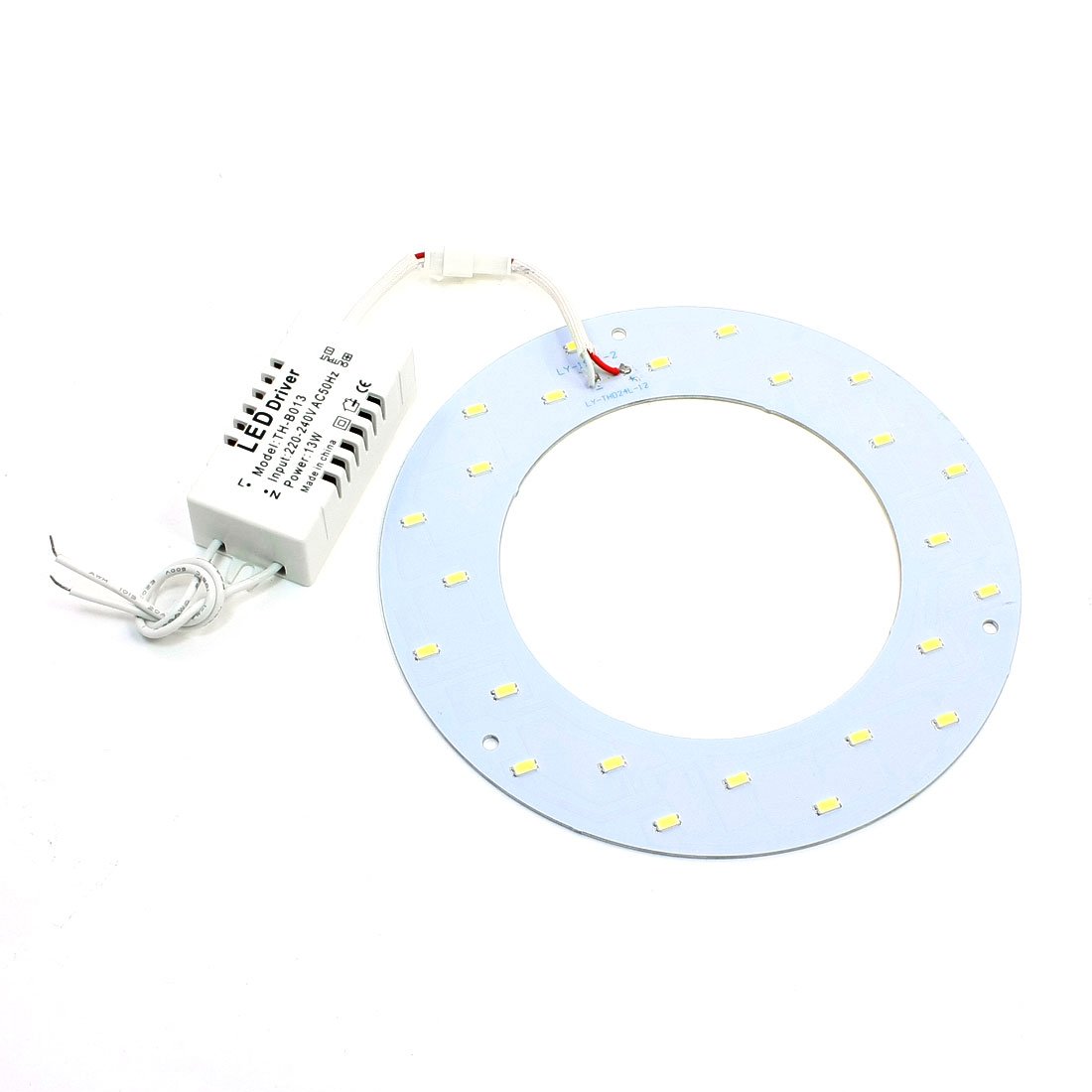 Panneau d'alimentation LED en métal de 6,3 pouces avec transformateur 13W