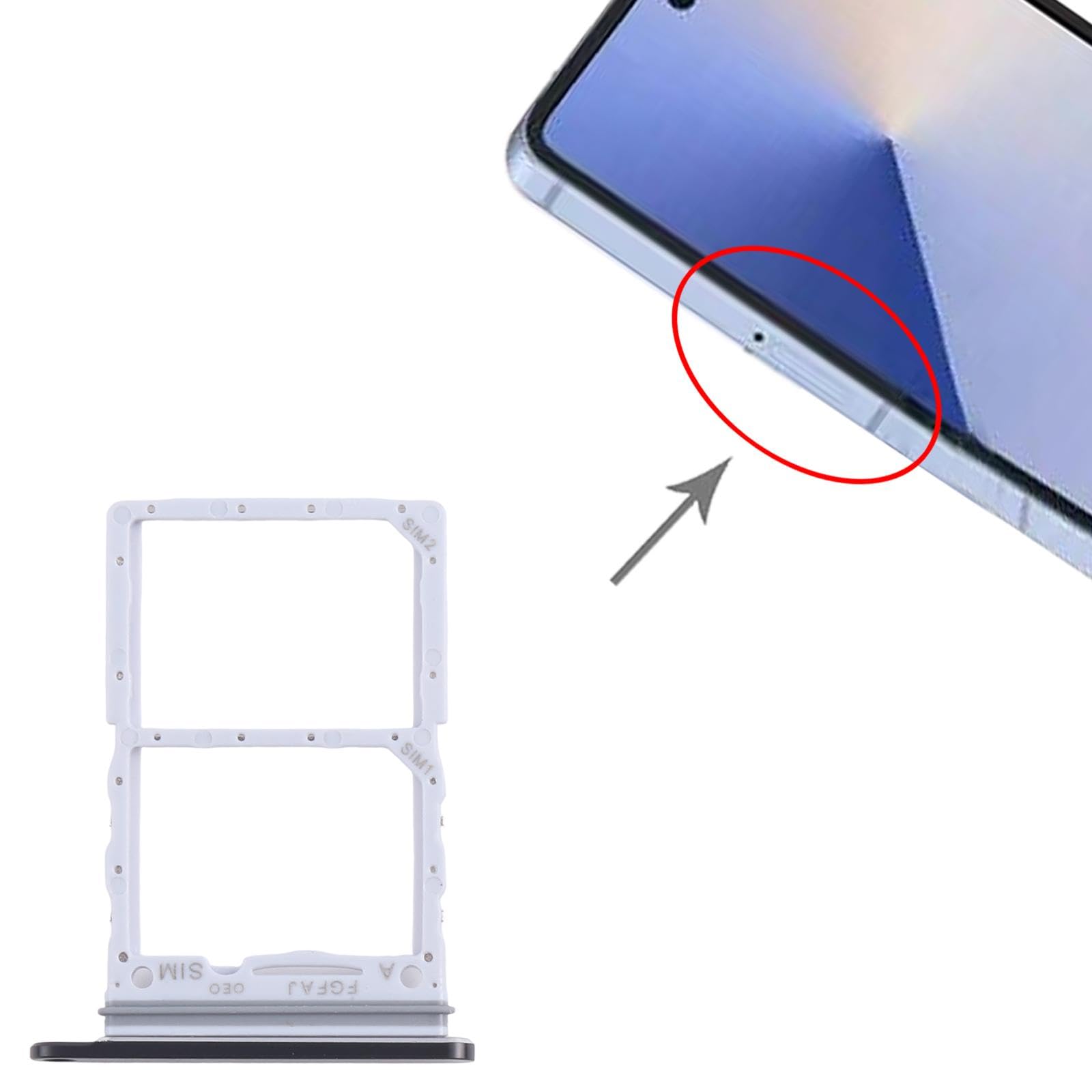 Amazon.com: SIM + SIM Card Tray Holder Slot Replacement Compatible