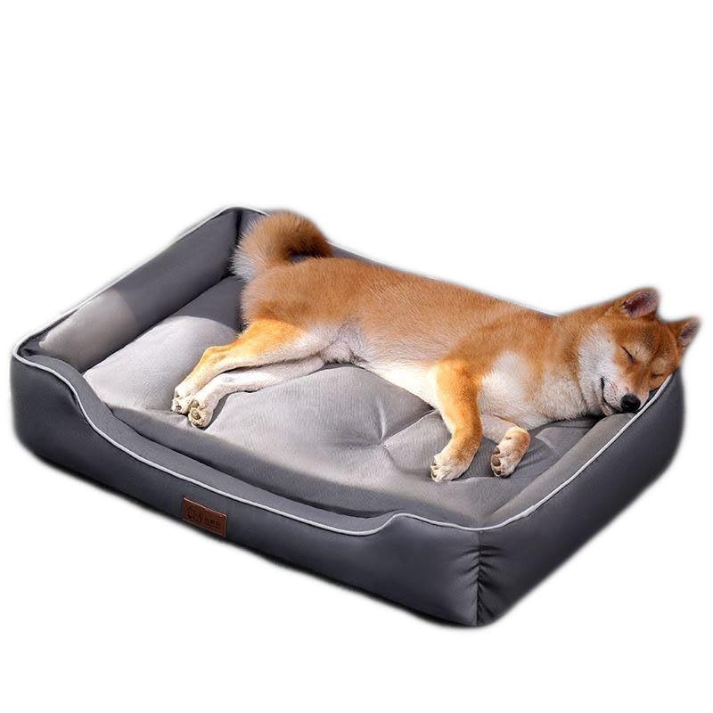 Amazon | 犬用ベッド 噛んでも破れない 牛津布 防水 ペットベッド 犬