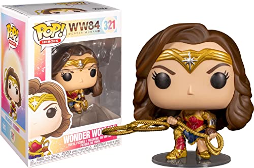 Funko Pop! Movies: Wonder Woman 1984 - Wonder Woman (Metallic), Multicolor (46663)