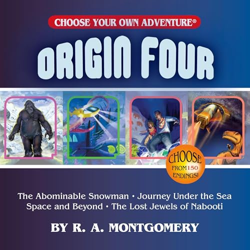 Page de couverture de Choose Your Own Adventure Collection: Origin Four