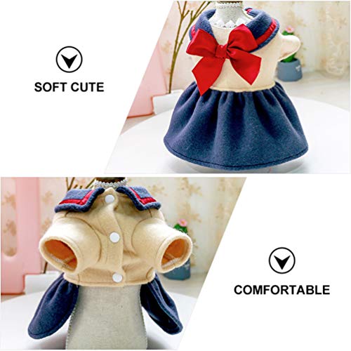 KESYOO Fantasia de Inverno Quente para Animais de Estimação - Adorável Roupas Divertidas para Cães e