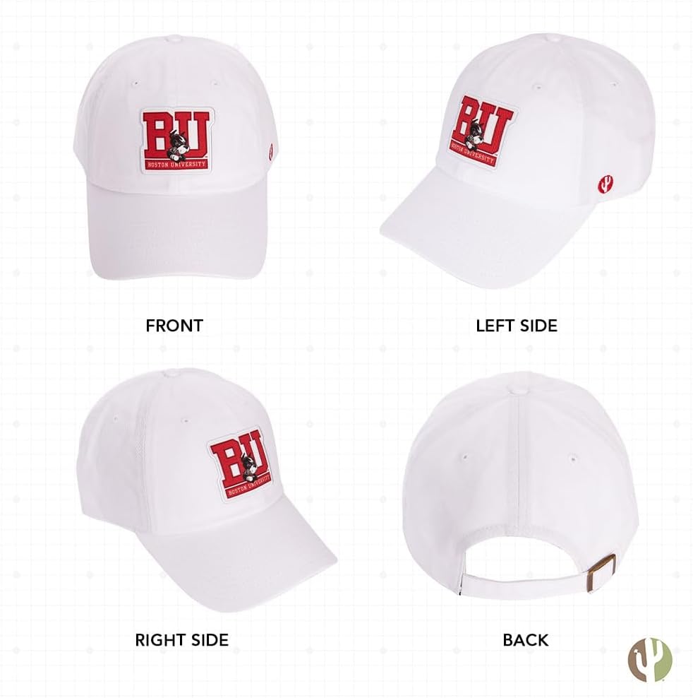 Desert Cactus Boston University Baseball Hat Terriers BU Brimmed Embroidered Hats Cap Adjustable Cloth Strap Adult - Image 3