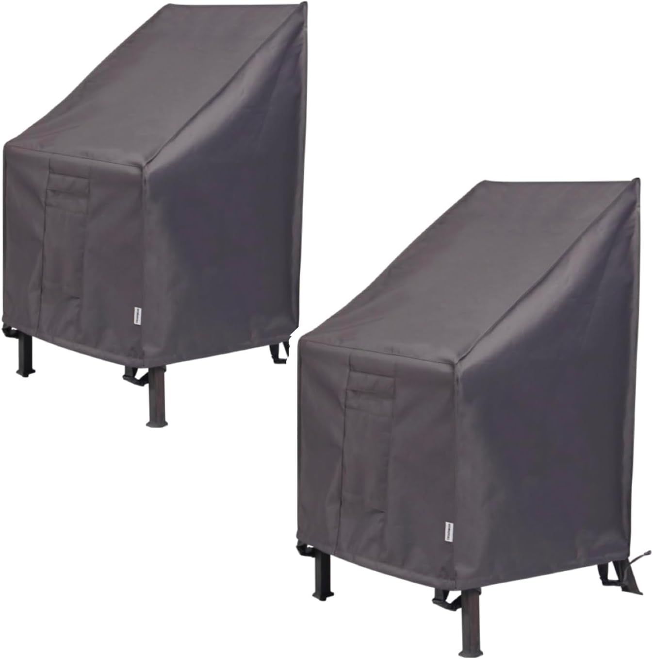 Patio Chair Waterproof Cover High Back Outdoor Chair Cover, Set of 2