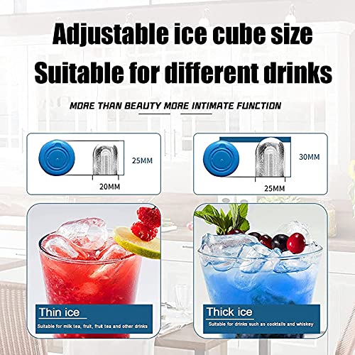 Fabricadora de hielo portátil para encimera 15KG/24H miniatura 5