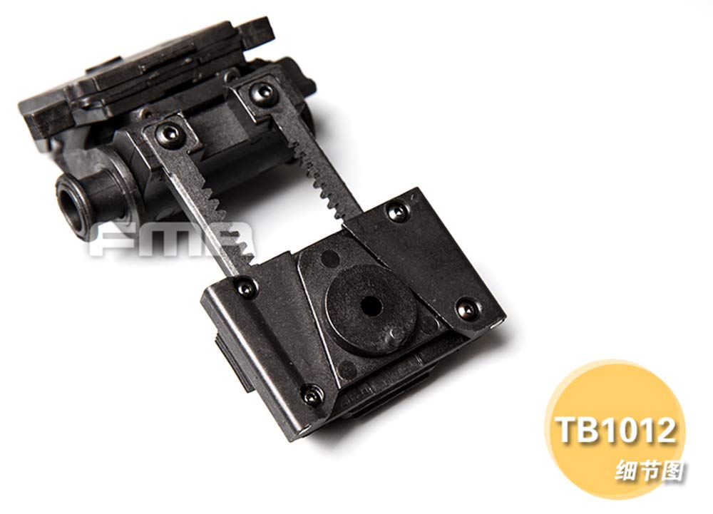 FMA Airsoft Paintball L4G24 Nero Plastica Casco NVG Mount per PVS15 PVS18 GPNVG18 Occhiali Visione Notturna