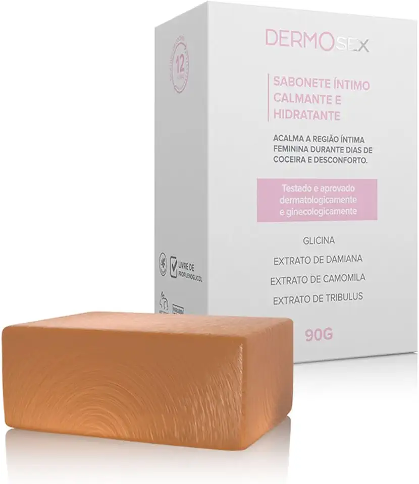 A SÓS - Sabonete Íntimo em Barra Hidratante Dermosex - 90g