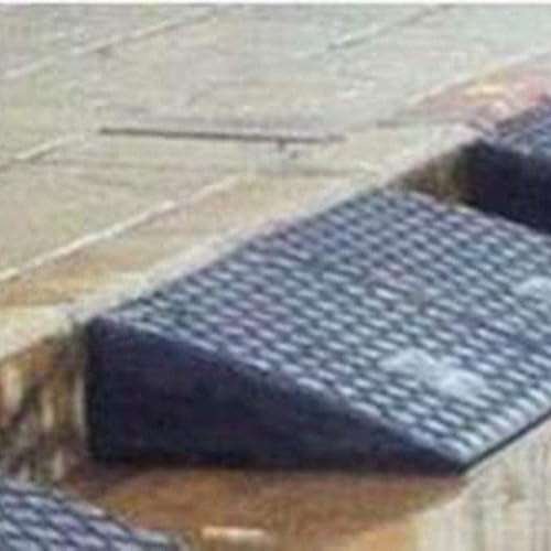 Miniatura 3 de Rubber Threshold Door Step Ramp Safety Ramp Ramps for Wheelchairs Non-Slip Triangle Pad School Enterprise Threshold Ramps Outdoor Safety Ramps