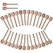 INTVN 30 Unids Varilla de Agitación de Madera para Miel Varilla de Agitación Portátil Mini para Miel Dispensación Recogida Agitación de Varilla de Miel(8CM)