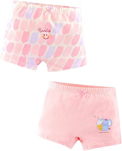 Dhruva Sales Parent Girls Kids Summer Breathable Baby Soft Breathable Boxers Cotton Cartoon Children's Underwear