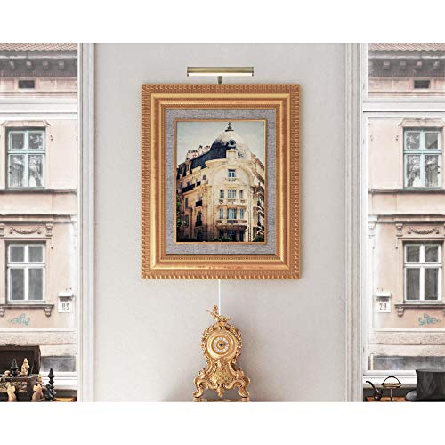 Westinghouse Lighting 7500700 7 Inch, 2 Watt Adjustable Led Picture Light, Antique Brass Finish, 3000K, White #TOP3