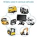 Truck Backup Camera Monitor kit,Heavyduty Vehicle Waterproof Night Vision Wide Angle Rearview Cab Cam+7 inch Screen+66ft Extension Cable for Bus/Van/Fifth Wheel/Trailer/RV/Camper/Pickup/(12V-24V)