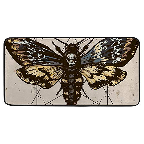 Ruchen Tapis de cuisine pour salle de bain 99 x 51 cm