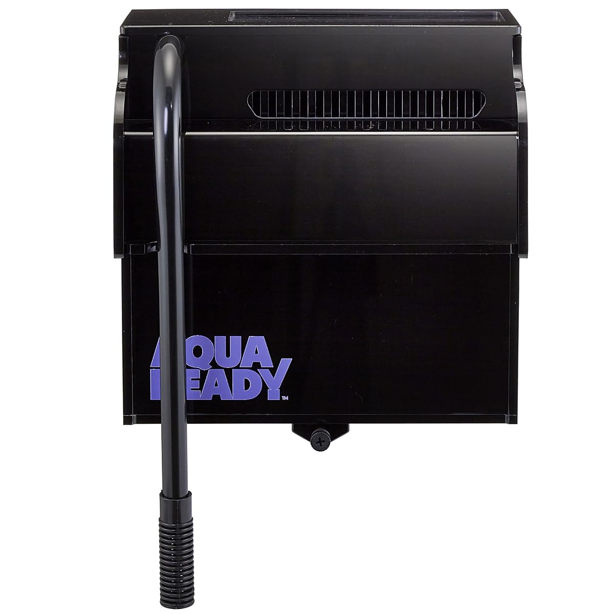 AquaReady Aquarium-Stromfilter, anpassbarer Medienkorb, Refugium-Lichtfenster, ultra-leises Low-Profile-Design, inklusive Medienkorb
