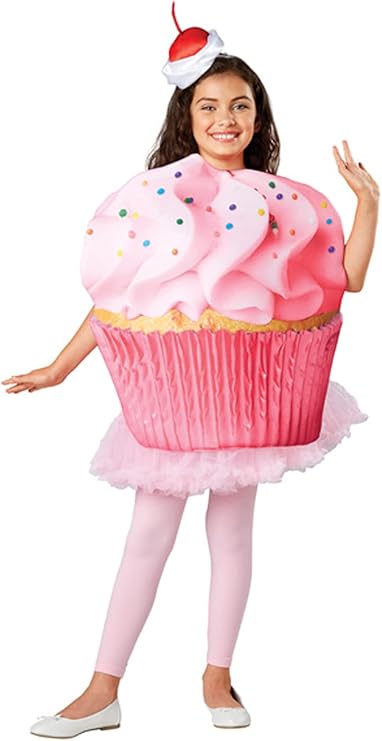 ALVOGIMOR Kids Cupcake Costume, Halloween Ice Cream Roleplay Outfits,Food Costume