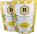 Beesworks Yellow Beeswax Pellets 2lb-Pack of (2) 1lb Packages - Cosmetic Grade