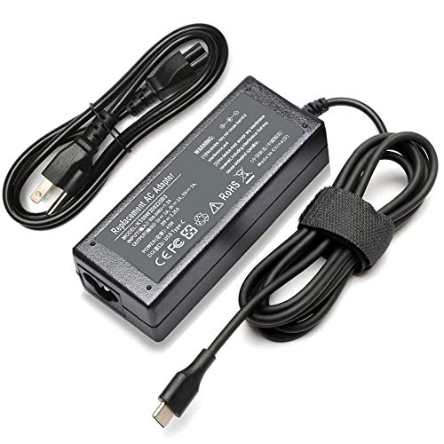 45W USB C Charger for HP Chromebook X360 14 14A G5 11 11A G8 G7 G6 G1 G2 EE 14-CA000 11-AE000 14-ca061dx 14-ca051wm 14-ca052wm 14-ca091wm 14-ca020nr 14-ca060nr 14-ca043cl 11-ae051wm l43407-001