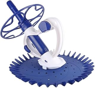 Pool Vacuum Cleaner with 33FT Hoses Automatic Creepy Crawler Handheld Powerful Suction for In-ground Pools Removes Swimming Pool Debris,Floors, Walls and Steps