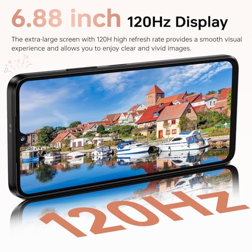 Cubot A40 Smartphone Android 15, 6.88" 120Hz Telefono Cellulare, 12GB+256GB/1TB Cellulari E Smartphone, 48MP+16MP Telefoni, 5100Mah Batteria, 4G Dual Sim/Nfc/Face Id/Otg/Gps/Doppio Altoparlante - 2
