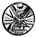 Produktbild Instant Karma Clocks Wanduhr aus doppeltem Vinyl für Friseure, Barber Shop, Friseursalon Beauty Salon Modernes Design
