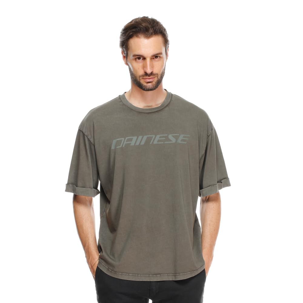 Dainese Men's SFUMATA Short-Sleeved Crew-Neck T-Shirt, Chimera, L