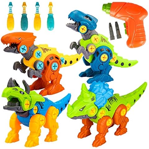 Dinosaur Toys for Kids Gift for 3 4 5 6 7 Year Old Boys,Building Construction Toys Educational STEM Dinosaur Toy for 3-8 Year Old Boy Girls Birthday Gifts for 5-9 Toddler Learning Building Blocks Toy Cover