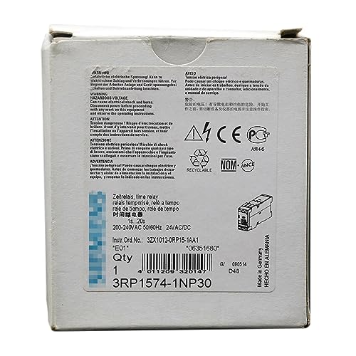 3RP1574-1NP30 temporisateur de précision scellé pour commande de machine