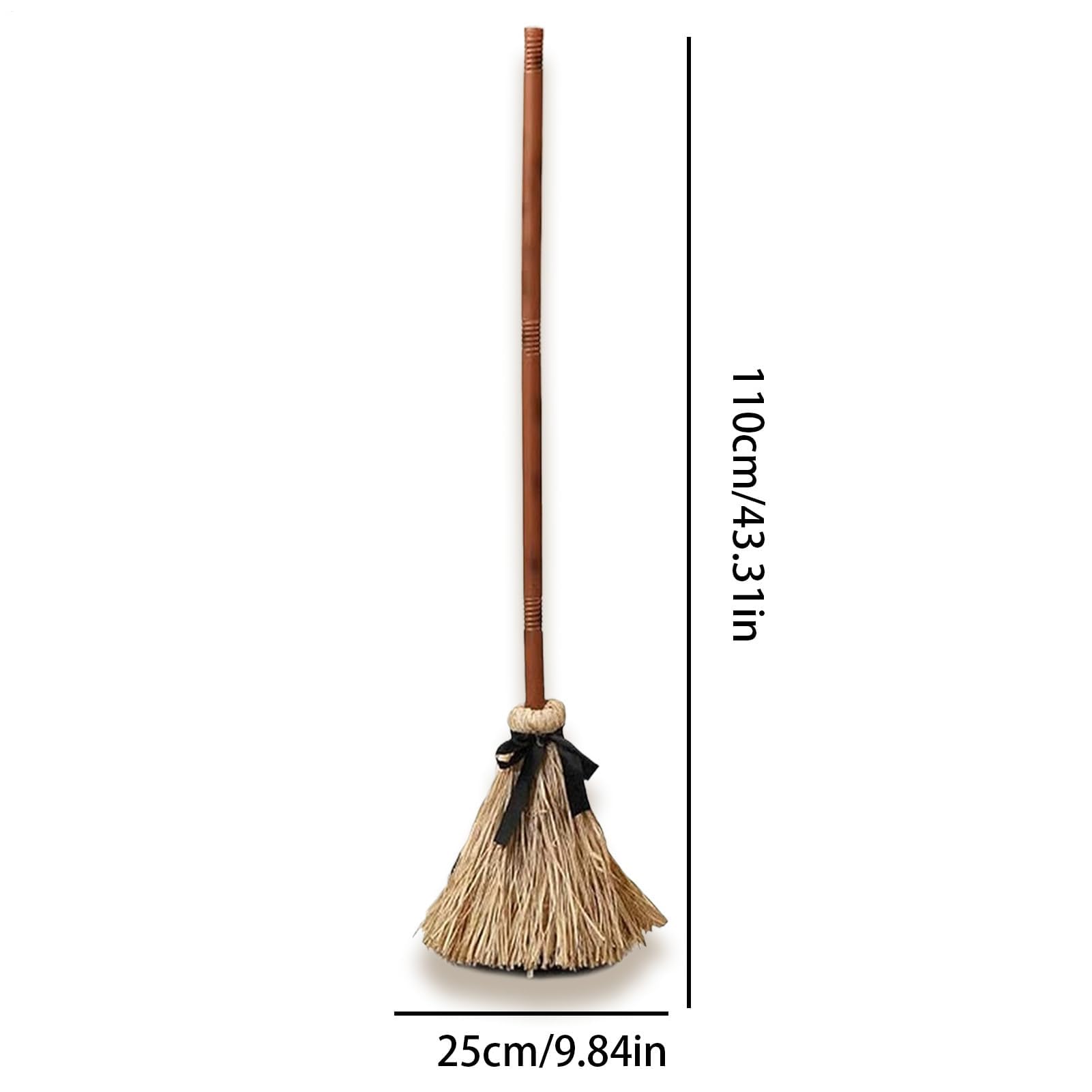 Hexenbesen - Tanzender Besen Mit Licht- Und Bewegungssensor 110 cm