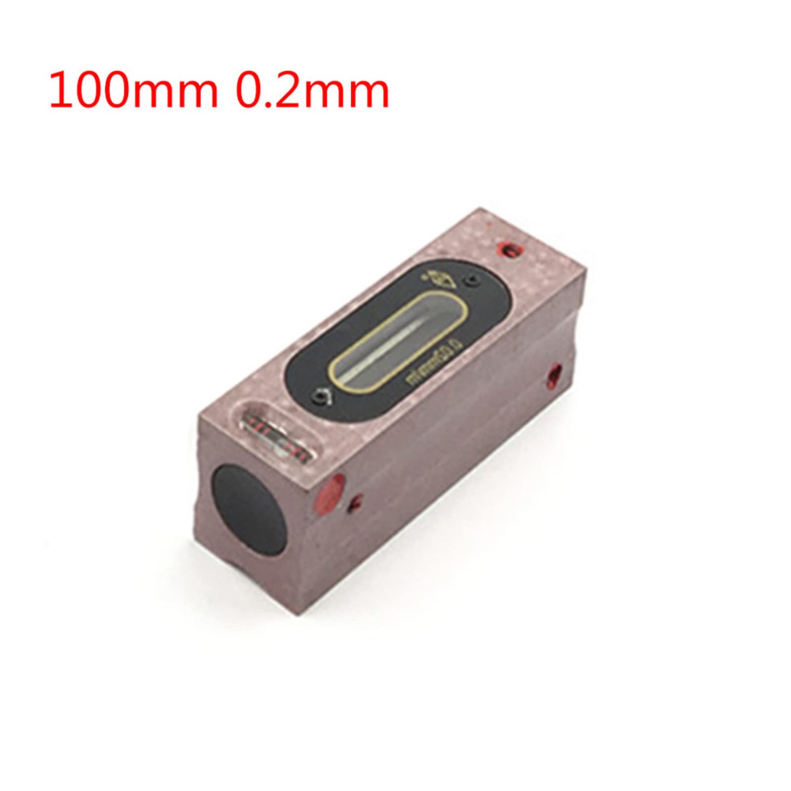 RANRAO 1 unidad de nivel de burbuja de alta precisión 0,02 mm 100/150/200 herramienta de medición de nivel industrial, ingenieros de precisión de barra de nivel, máquina de medición