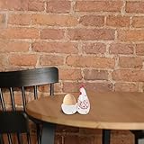 BUGUUYO Ceramic Egg Holder Mini Storage Container Adorable Pattern Egg Tray for Kitchen and Refrigerator Decor - Image 3