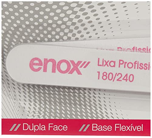 Enox Lixa Prof. Enox Granulação Fina 180/240 Clássica (2 Unid)
