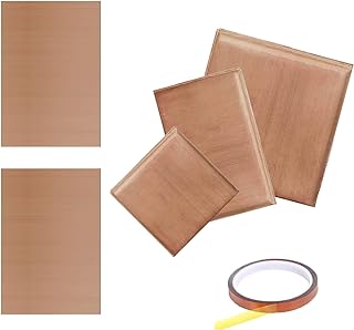 6 Pack Heat Press Pillows Mat Kit -3 Different Size Thermal Teflon Pillow,2 Teflon Sheet and 1 Heat Tape for HTV Project,Ironing