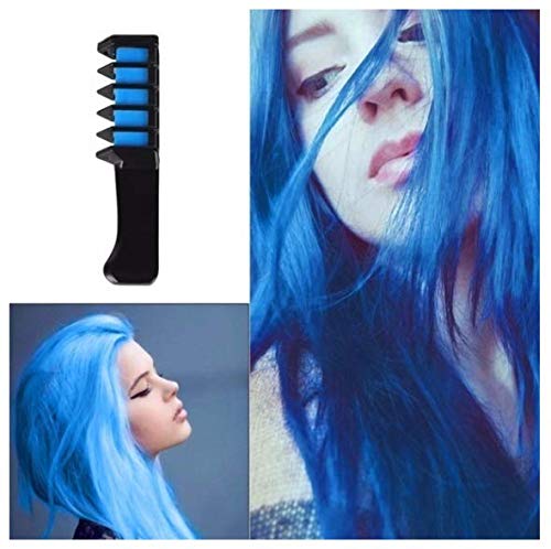 QAWACHH Disposable Dye Hair Comb Temporary Hair Color Kit, 6Pc, Multicolor 2