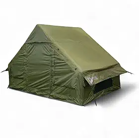 Barraca 3/4 Pessoas Inflável Camping Challet Militar Exército C Inflador