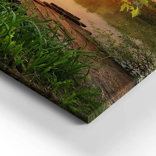 Image sur Toile Mur Vide Wallfluent Décoration Murale Coucher de Soleil - 3