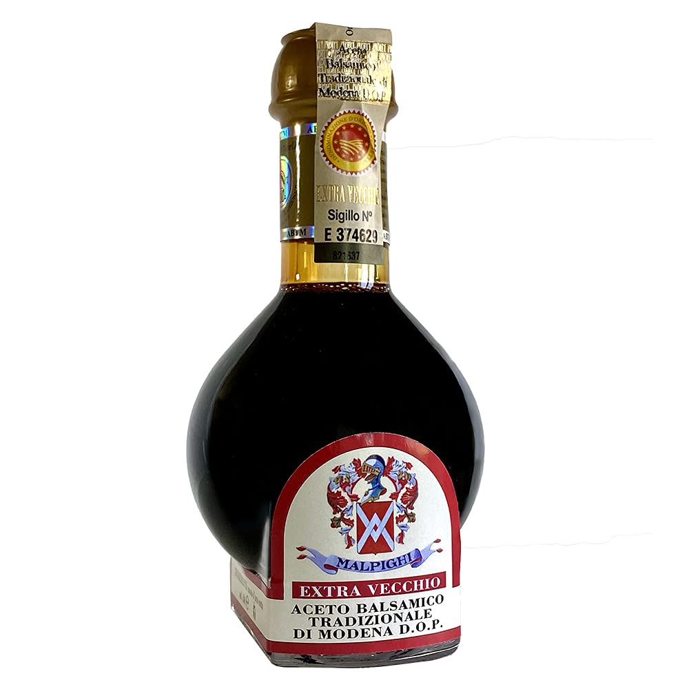 Kit: Aceto Balsamico Tradizionale di Modena Dop invecchiato 25 anni (100ml)+ Tappo dosatore + Ricettario