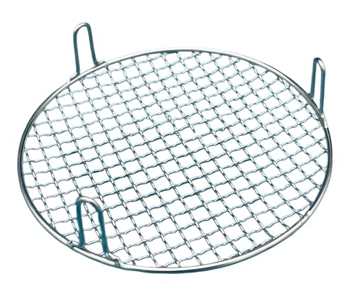 バーベキュー 網 焼き網 オーブン 網 足付き 高い2cm 3cm 5cm 304ステンレス製 頑丈 耐久性 軽量 丸網 多目的 蒸し 炭焼き BBQ 焼肉 焼き鳥 燻製アミロースト ャンプ アウトドア 屋内 屋外用 ホテル レストラン 業務用 掃除が簡単
