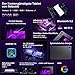 RebotAi 2026 Neuestes Tablet 10.1 Zoll Android 16 mit Gemini AI, 16GB RAM + 64GB ROM, GMS Widevine L1, WiFi 6 & BT 5.2, Dünn und leicht Tablet mit Gesichtserkennung (Grau)