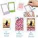 Accesorios para cámaras(60 Marcos de Pegatinas Diferentes,10 Marcos de Papel,5 Marcos de...
