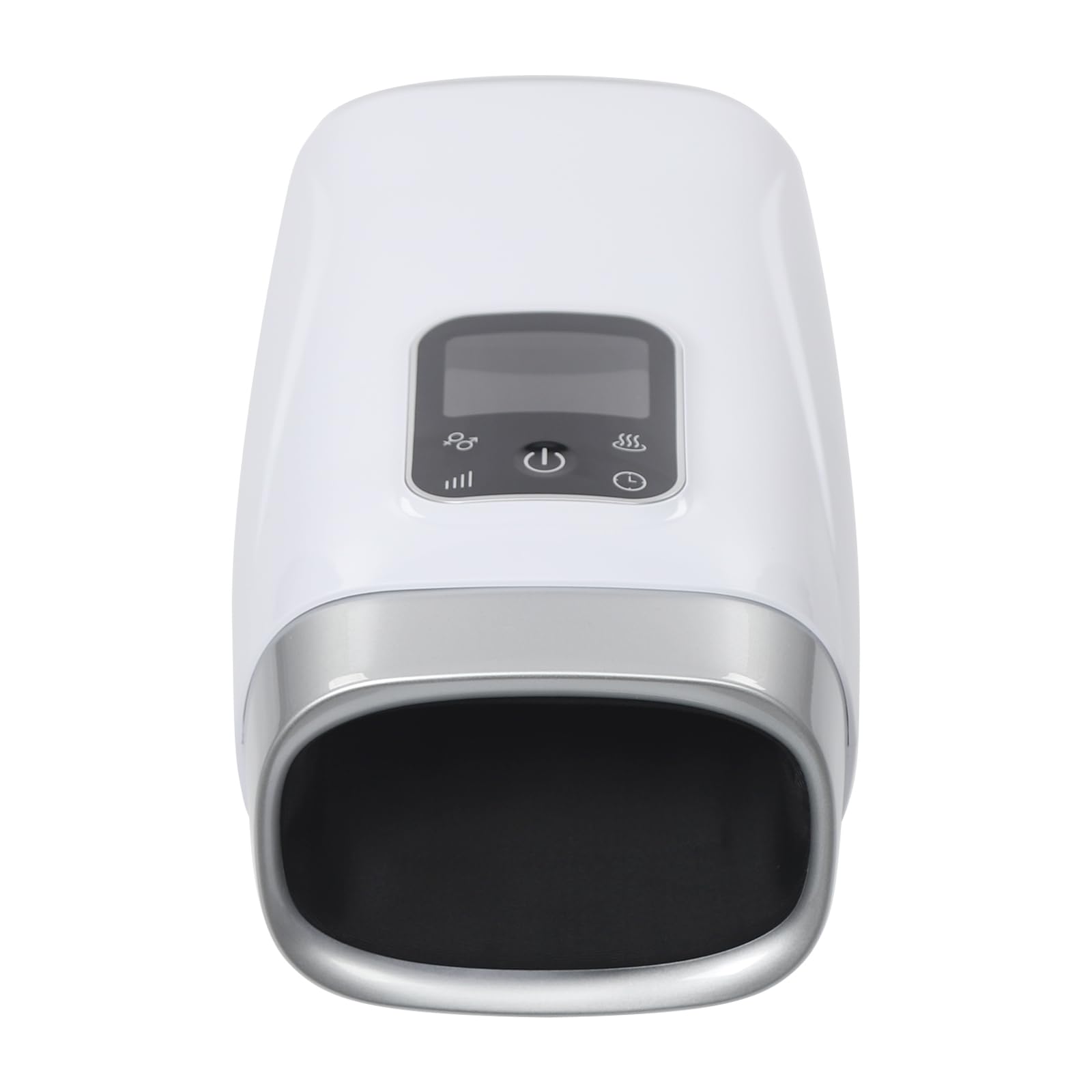 Handmassagegerät mit Wärme und Kompression, 8 Intensitätsstufen, 2200mAh Akku, Timer und LCD-Display – für Zuhause und Büro, Geschenk für Damen und Herren
