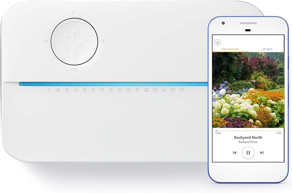 Rachio 16ZULW-C Sprinkler Controller, 16 Zone, White (Renewed)