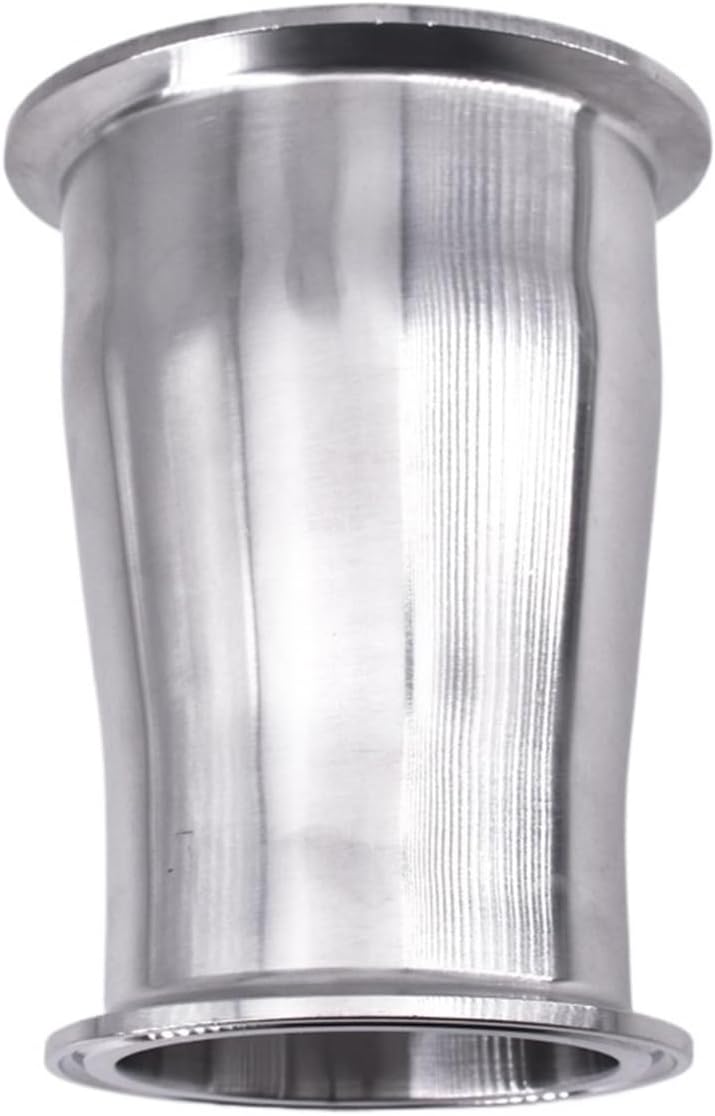 1pc 63mm to 38mm OD Pipe 2.5" Tri Turn 1.5" Tri Clamp Ferrule Reducer Pipe Connector 304/316L Stainless Sanitary Fitting Homebrew(63mm-45mm,304)