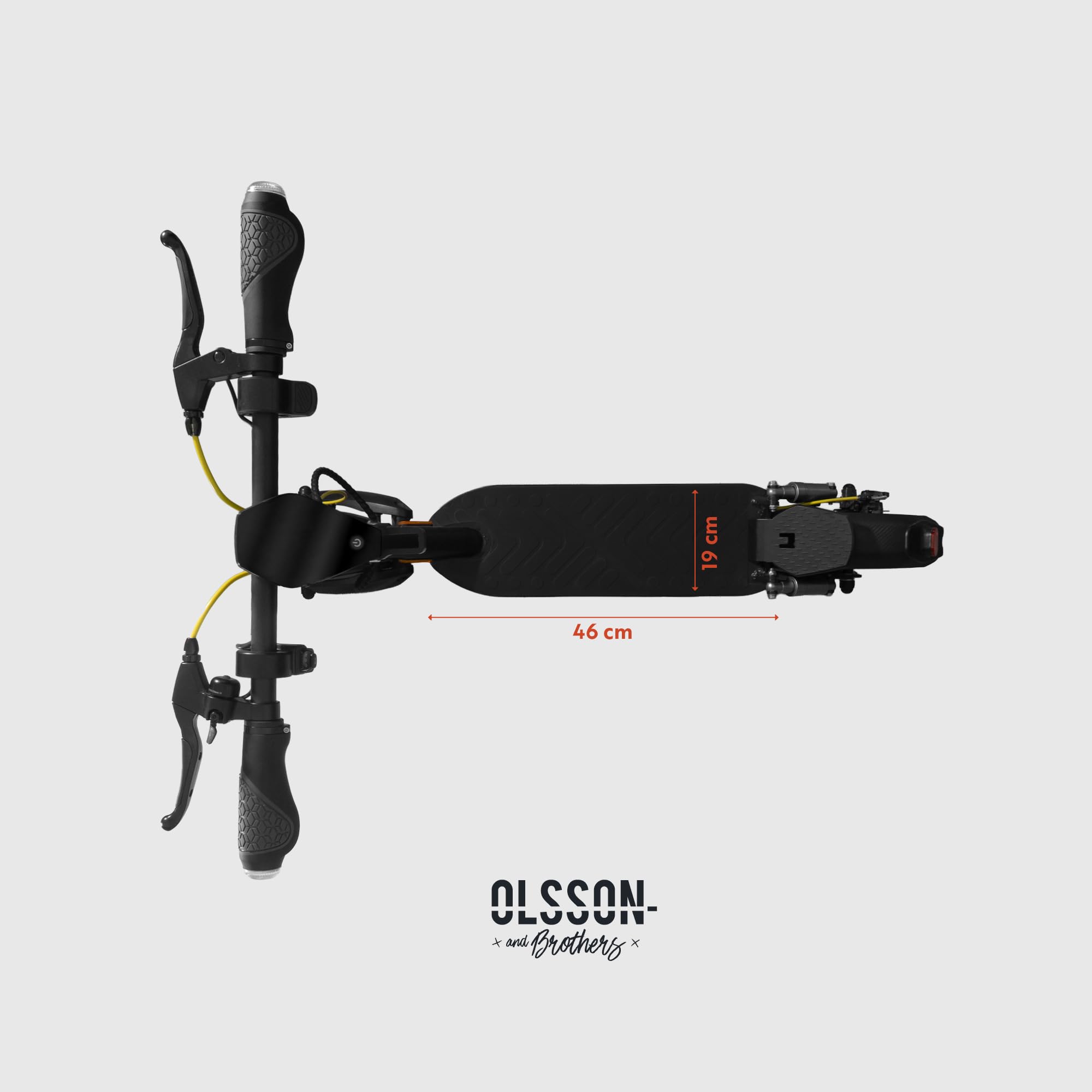 OLSSON Mamba Patinete eléctrico Adultos Homologado DGT, 1 o 2 Motores de 1000W (2000W), 50 km autonomía, batería 15000 mAh 48V, Ruedas 10" tubeless, Plegable, bloqueable