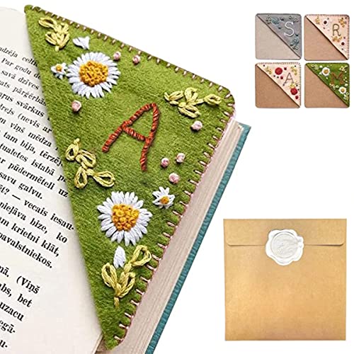Personalized Felt Corner Letter Bookmark