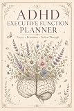 ADHD Executive Function Planner: Daily Planning System for Adults and Students, Improve Organization, Task Completion and Routine Building