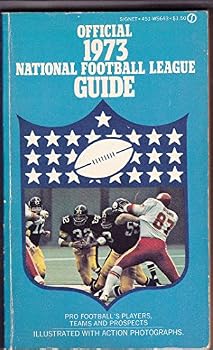 Mass Market Paperback Official 1973 National Football League Guide Book