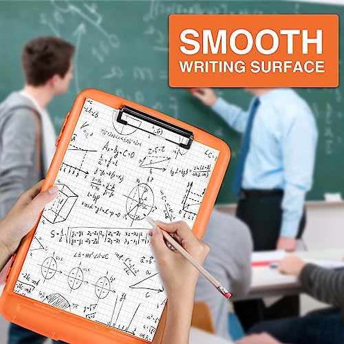image for Sooez Clipboards with Storage, High Capacity Clip Boards 8.5x11 with S