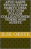  apud saepe frigus etiam habitu Ursa ictu tum fulgor colligationem videre non audite (Italian Edition)