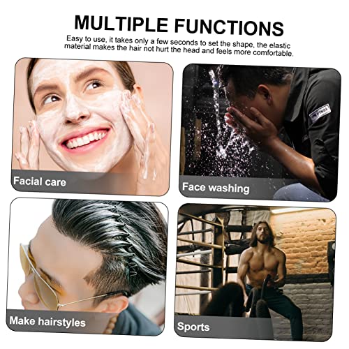 FOMIYES 10 Pcs Tiara Ondulada Bandanas De Metal Para Homens Aro De Cabelo De Metal Homens Headband P